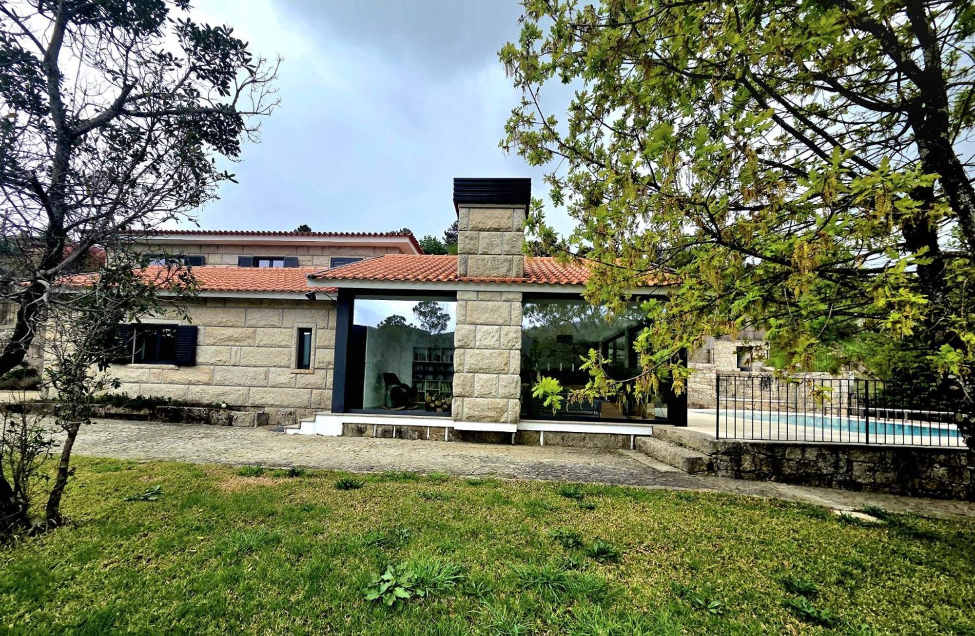 Villa Casa Fraga Do Suadouro Campo do Geres Exterior foto